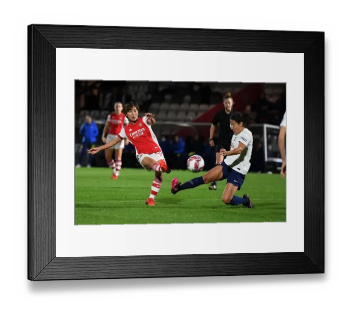 Framed Print : Mana Iwabuchi Scores the Opener: Arsenal Women Advance in FA Cup Quarterfinal vs. Tottenham Hotspur Framed Print : Mana Iwabuchi Scores the Opener: Arsenal Women Advance in FA Cup Quarterfinal vs. Tottenham Hotspur