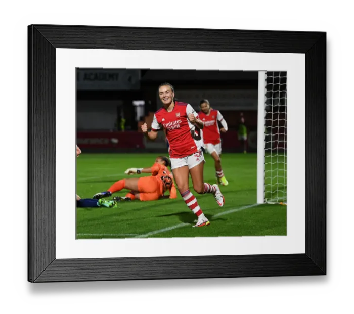 Framed Print : Arsenal Women's FA Cup Triumph: Caitlin Foord Scores in Quarterfinal Win Against Tottenham Hotspur Framed Print : Arsenal Women's FA Cup Triumph: Caitlin Foord Scores in Quarterfinal Win Against Tottenham Hotspur