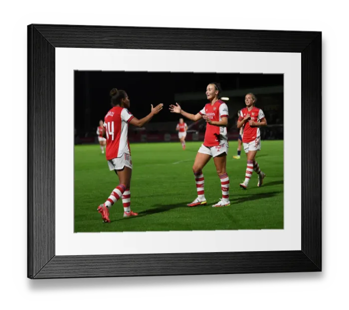 Framed Print : Arsenal Women's FA Cup Victory: Caitlin Foord's Hat-trick Seals Win Against Tottenham Hotspur Framed Print : Arsenal Women's FA Cup Victory: Caitlin Foord's Hat-trick Seals Win Against Tottenham Hotspur