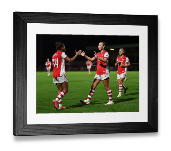 Framed Print : Arsenal Women's FA Cup Triumph: Caitlin Foord's Hat-trick Secures Victory over Tottenham Hotspur Framed Print : Arsenal Women's FA Cup Triumph: Caitlin Foord's Hat-trick Secures Victory over Tottenham Hotspur