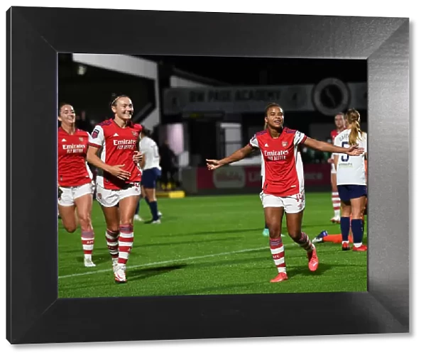Arsenal Women's FA Cup Triumph: Nikita Parris Scores Brace in Quarterfinal Victory Over Tottenham Hotspur