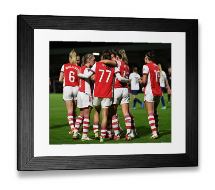 Framed Print : Arsenal Women Dominate Tottenham Hotspur 4-0 in FA Cup Quarterfinals Framed Print : Arsenal Women Dominate Tottenham Hotspur 4-0 in FA Cup Quarterfinals