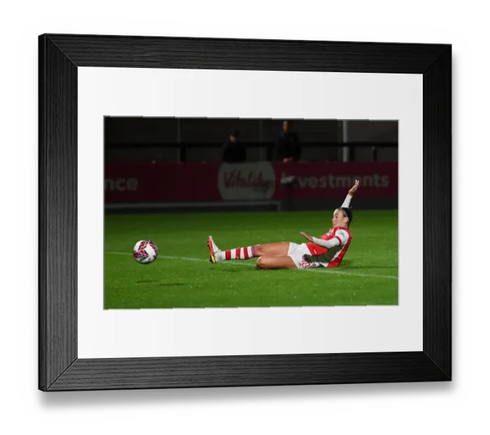 Framed Print : Arsenal Women Dominate Tottenham Hotspur 5-0 in FA Cup Quarterfinals