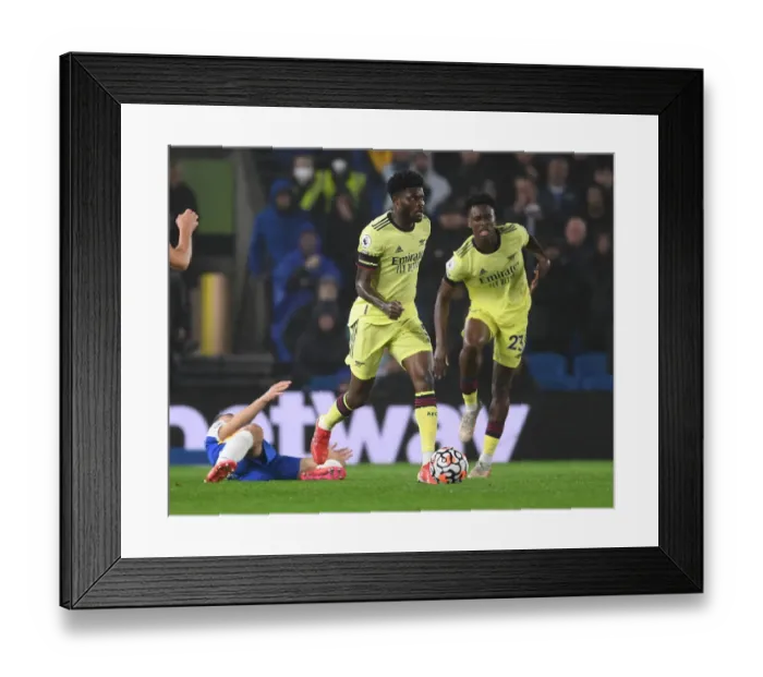 Framed Print : Thomas Partey in Action: Arsenal vs. Brighton & Hove Albion, Premier League 2021-22 Framed Print : Thomas Partey in Action: Arsenal vs. Brighton & Hove Albion, Premier League 2021-22