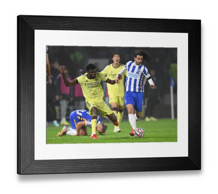 Framed Print : Partey vs Cucurella: Battle in the Premier League - Brighton & Hove Albion vs Arsenal (2021-22) Framed Print : Partey vs Cucurella: Battle in the Premier League - Brighton & Hove Albion vs Arsenal (2021-22)