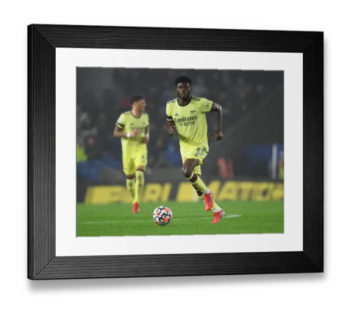 Framed Print : Thomas Partey's Midfield Masterclass: Arsenal's Standout Performance Against Brighton & Hove Albion Framed Print : Thomas Partey's Midfield Masterclass: Arsenal's Standout Performance Against Brighton & Hove Albion