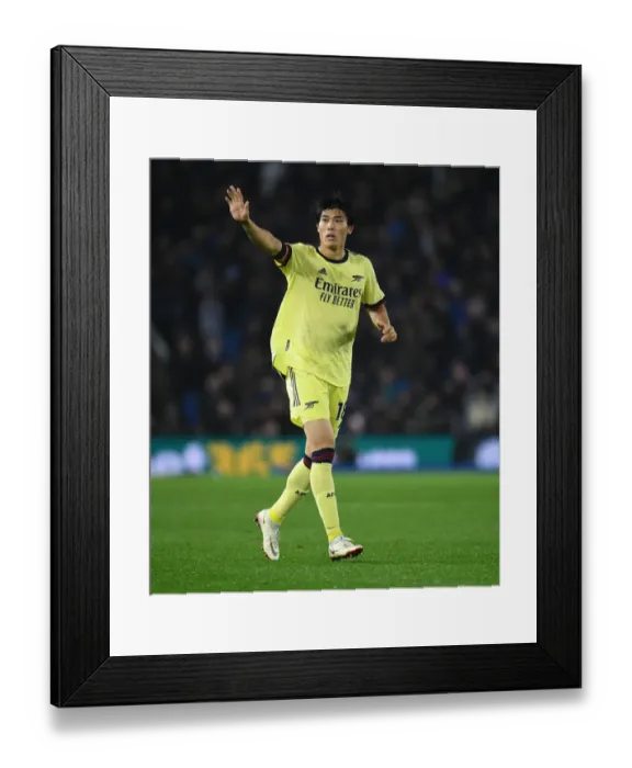 Framed Print : Tomiyasu Shines: Arsenal vs Brighton & Hove Albion (Premier League 2021-22) Framed Print : Tomiyasu Shines: Arsenal vs Brighton & Hove Albion (Premier League 2021-22)