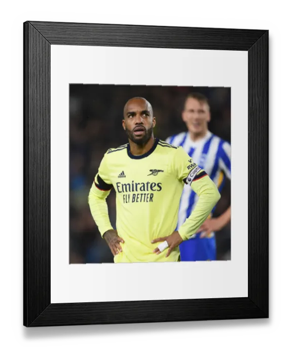 Framed Print : Bukayo Saka's Standout Performance: Arsenal's Victory over Brighton & Hove Albion, Premier League 2021-22