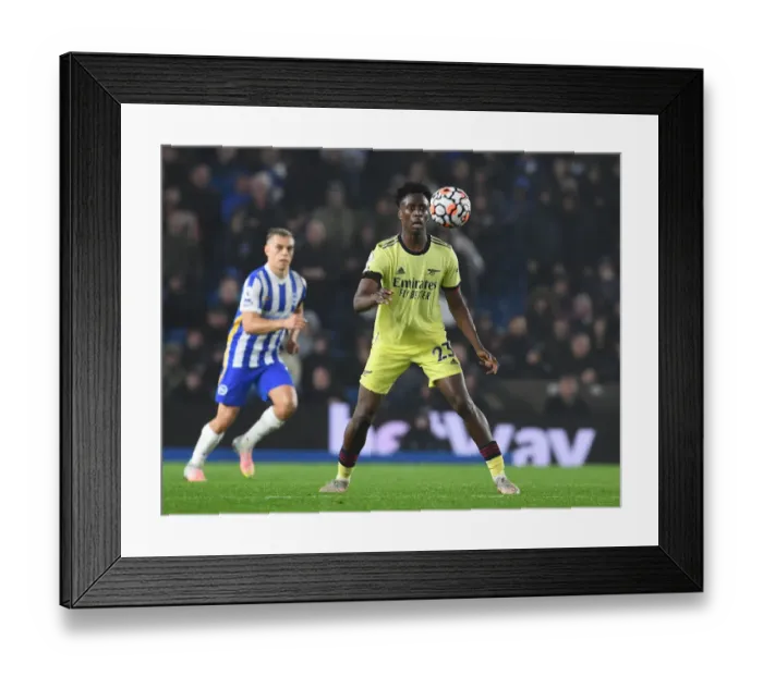 Framed Print : Arsenal vs. Brighton & Hove Albion: 2021-22 Premier League Clash Framed Print : Arsenal vs. Brighton & Hove Albion: 2021-22 Premier League Clash