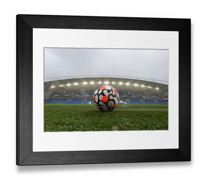 Framed Print : Arsenal at Brighton: Premier League Showdown (2021-22)