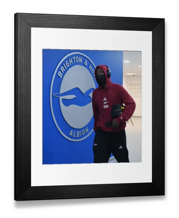 Framed Print : Pepe Ready: Arsenal vs. Brighton & Hove Albion, Premier League 2021-22 Framed Print : Pepe Ready: Arsenal vs. Brighton & Hove Albion, Premier League 2021-22