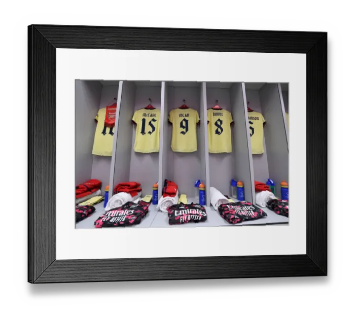 Framed Print : Arsenal Women Prepare for UEFA Champions League Showdown against FC Barcelona Framed Print : Arsenal Women Prepare for UEFA Champions League Showdown against FC Barcelona