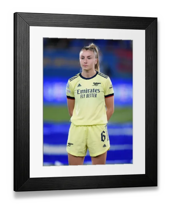 Framed Print : Battle in the Champions League: Arsenal WFC vs. FC Barcelona Framed Print : Battle in the Champions League: Arsenal WFC vs. FC Barcelona