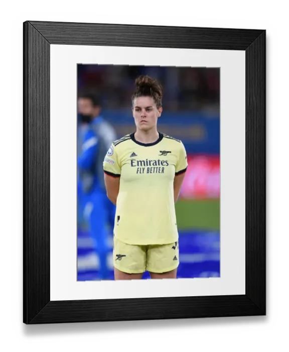 Framed Print : Champions League Showdown: Jennifer Beattie's Focus - Barcelona vs. Arsenal Women Framed Print : Champions League Showdown: Jennifer Beattie's Focus - Barcelona vs. Arsenal Women