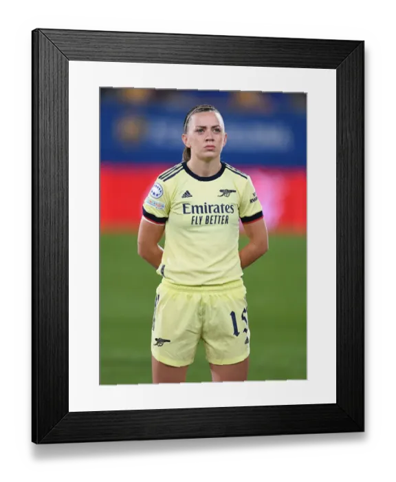 Framed Print : Arsenal WFC vs. FC Barcelona: UEFA Women's Champions League Showdown in Barcelona Framed Print : Arsenal WFC vs. FC Barcelona: UEFA Women's Champions League Showdown in Barcelona
