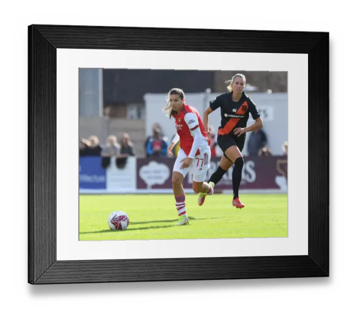 Framed Print : Tobin Heath's Brilliant Performance: Arsenal Women Triumph Over Everton in FA WSL Clash Framed Print : Tobin Heath's Brilliant Performance: Arsenal Women Triumph Over Everton in FA WSL Clash