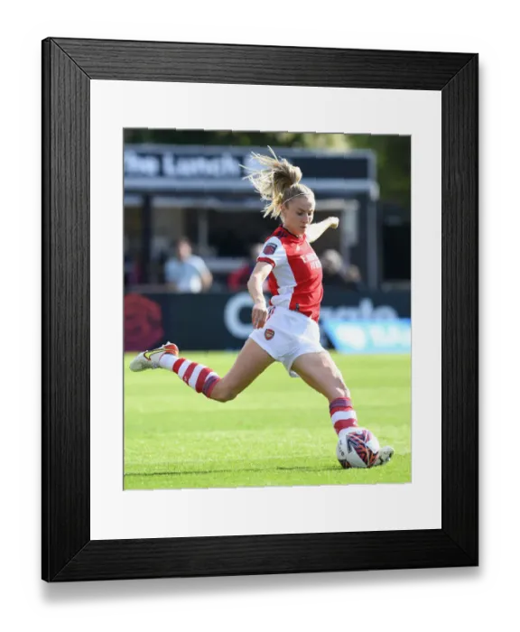 Framed Print : Arsenal Women vs Everton Women: Leah Williamson in Action - Barclays FA Womens Super League 2021-22