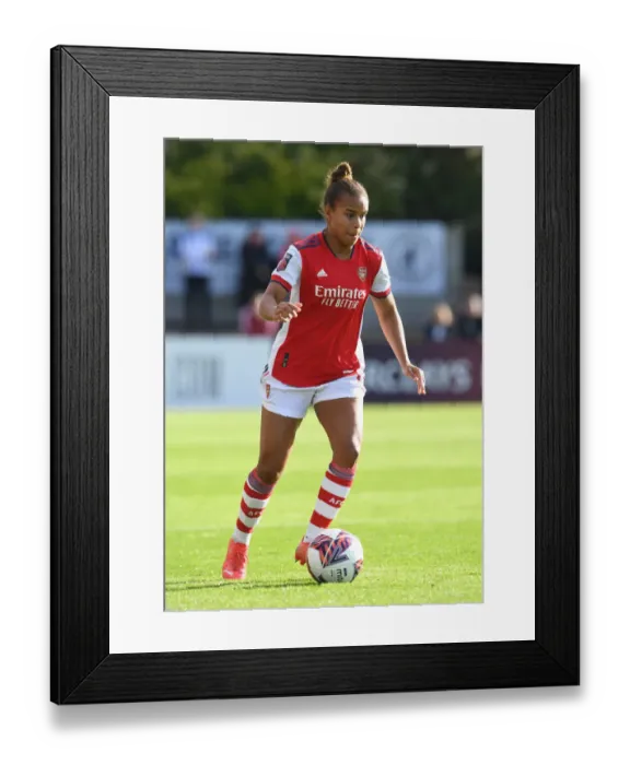 Framed Print : Arsenal's Nikita Parris Shines in FA Womens Super League Match Against Everton Women Framed Print : Arsenal's Nikita Parris Shines in FA Womens Super League Match Against Everton Women