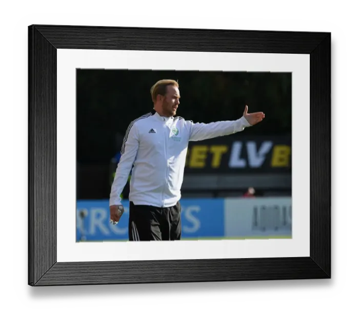 Framed Print : Arsenal Women vs Everton Women: Jonas Eidevall Leads at Meadow Park (FA WSL 2021-22)