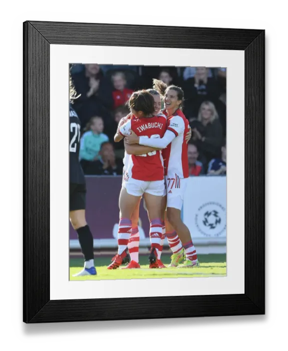 Framed Print : Arsenal Women's Super League: Katie McCabe Scores First Goal Against Everton, Assisted by Mana Iwabuchi and Tobin Heath Framed Print : Arsenal Women's Super League: Katie McCabe Scores First Goal Against Everton, Assisted by Mana Iwabuchi and Tobin Heath