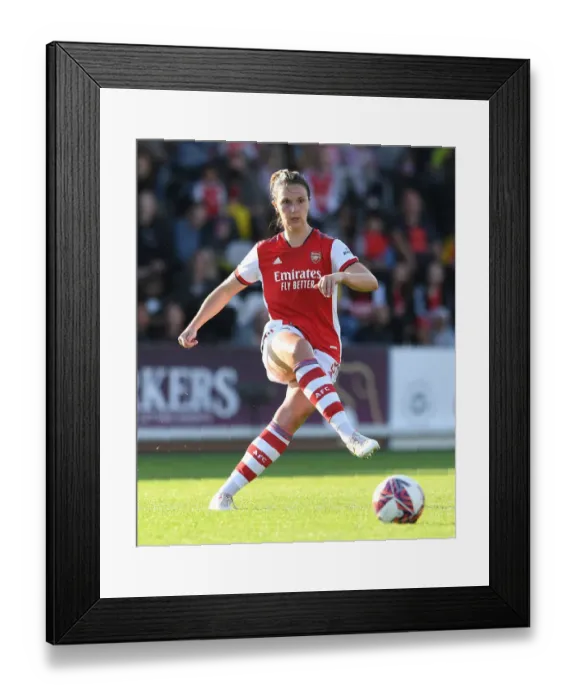 Framed Print : Arsenal Women vs Everton Women: Lotte Wubben-Moy in Action - Barclays FA WSL Match Framed Print : Arsenal Women vs Everton Women: Lotte Wubben-Moy in Action - Barclays FA WSL Match