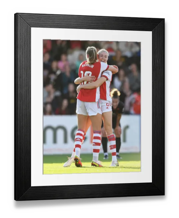 Framed Print : Arsenal Women's Super League Triumph: Frida Maanum's Hat-trick Secures Victory Over Everton Framed Print : Arsenal Women's Super League Triumph: Frida Maanum's Hat-trick Secures Victory Over Everton