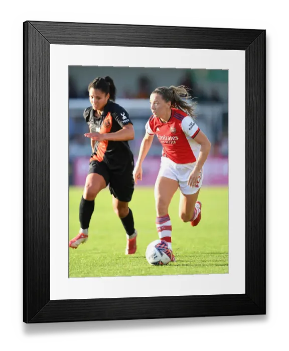 Framed Print : McCabe vs Gauvin: A Clash of Stars in the FA WSL Showdown