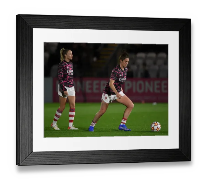 Framed Print : Jennifer Beattie Gears Up: Arsenal Women vs. 1899 Hoffenheim, UEFA Women's Champions League, Group C Framed Print : Jennifer Beattie Gears Up: Arsenal Women vs. 1899 Hoffenheim, UEFA Women's Champions League, Group C