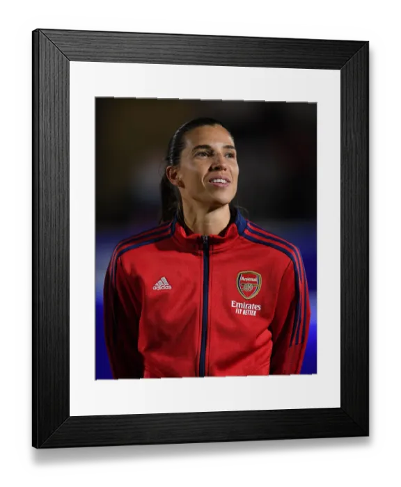 Framed Print : Tobin Heath Readies for Arsenal WFC vs. 1899 Hoffenheim: UEFA Women's Champions League Clash Framed Print : Tobin Heath Readies for Arsenal WFC vs. 1899 Hoffenheim: UEFA Women's Champions League Clash