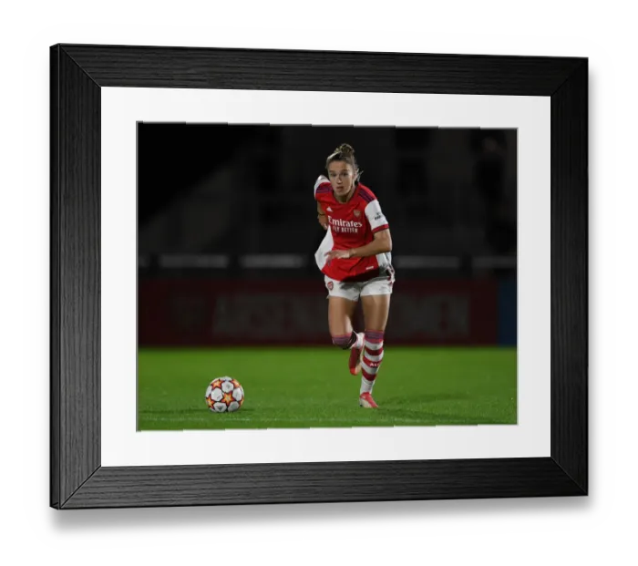 Framed Print : Vivianne Miedema in Action: Arsenal WFC vs. 1899 Hoffenheim - UEFA Women's Champions League Framed Print : Vivianne Miedema in Action: Arsenal WFC vs. 1899 Hoffenheim - UEFA Women's Champions League