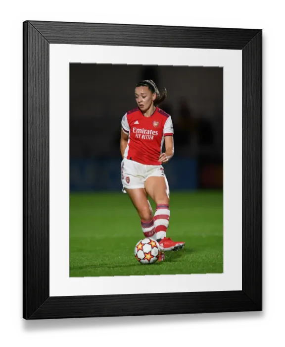 Framed Print : Arsenal Women vs. 1899 Hoffenheim: A UEFA Women's Champions League Battle at Meadow Park Framed Print : Arsenal Women vs. 1899 Hoffenheim: A UEFA Women's Champions League Battle at Meadow Park