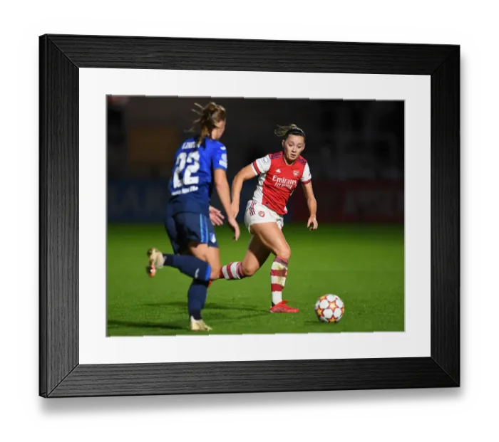 Framed Print : Arsenal Women vs. 1899 Hoffenheim: A UEFA Women's Champions League Battle at Meadow Park Framed Print : Arsenal Women vs. 1899 Hoffenheim: A UEFA Women's Champions League Battle at Meadow Park