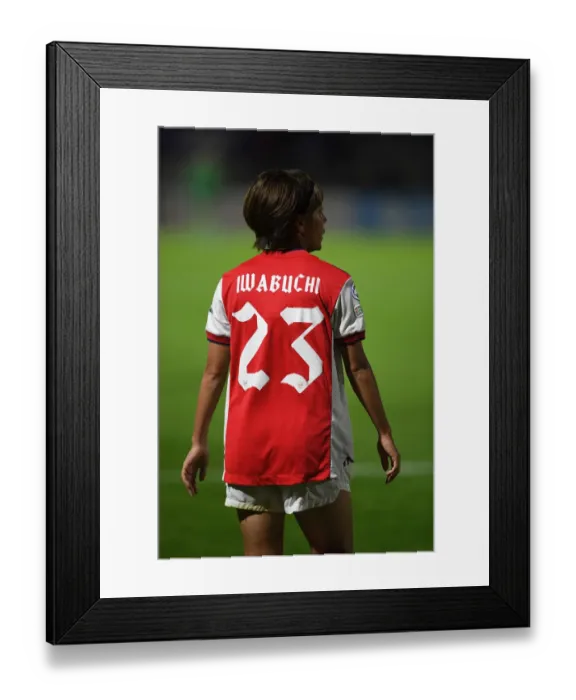 Framed Print : Arsenal vs. Hoffenheim: Battle in the UEFA Women's Champions League