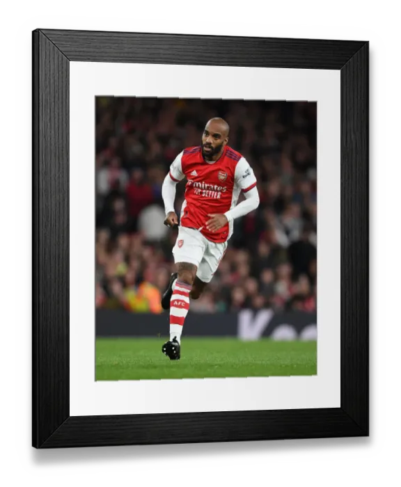Framed Print : Arsenal's Alex Lacazette in Action against Crystal Palace - Premier League 2021-22 Framed Print : Arsenal's Alex Lacazette in Action against Crystal Palace - Premier League 2021-22