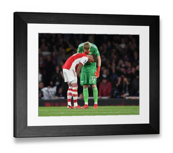 Framed Print : Arsenal's White and Ramsdale: A Force to Reckon With - Arsenal vs. Crystal Palace (2021-22) Framed Print : Arsenal's White and Ramsdale: A Force to Reckon With - Arsenal vs. Crystal Palace (2021-22)