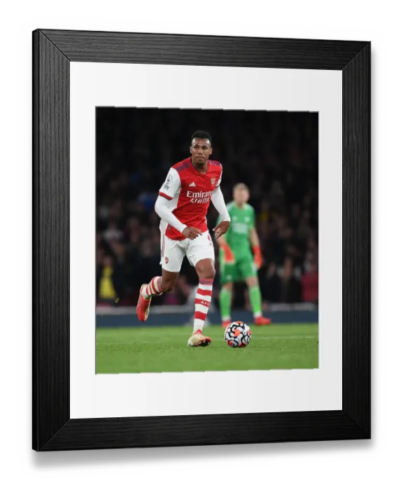 Framed Print : Gabriel Faces Off: Arsenal vs. Crystal Palace Showdown in Premier League Framed Print : Gabriel Faces Off: Arsenal vs. Crystal Palace Showdown in Premier League
