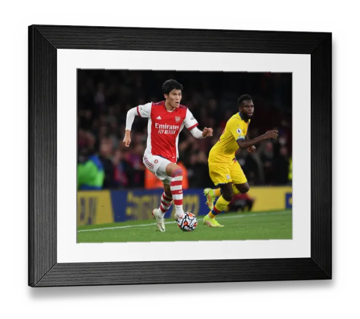 Framed Print : Tomiyasu's Star Performance: Arsenal Triumphs Over Crystal Palace in the Premier League 2021-22 Framed Print : Tomiyasu's Star Performance: Arsenal Triumphs Over Crystal Palace in the Premier League 2021-22