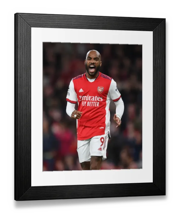 Framed Print : Alexandre Lacazette in Action: Arsenal vs Crystal Palace, Premier League 2021-22 Framed Print : Alexandre Lacazette in Action: Arsenal vs Crystal Palace, Premier League 2021-22