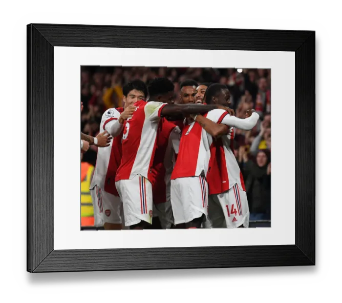 Framed Print : Arsenal's Aubameyang Scores First Goal: Arsenal v Crystal Palace, Premier League 2021-22 Framed Print : Arsenal's Aubameyang Scores First Goal: Arsenal v Crystal Palace, Premier League 2021-22