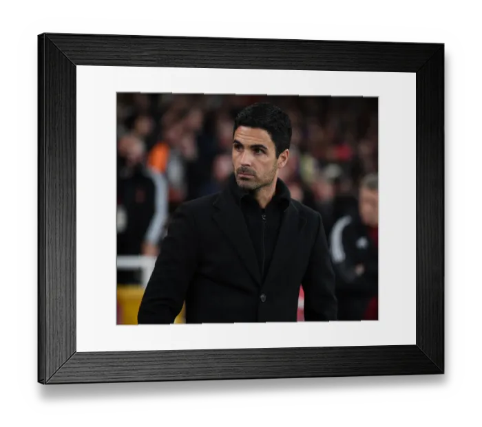 Framed Print : Mikel Arteta: Arsenal Manager Gearing Up for Arsenal vs Aston Villa (2021-22) Framed Print : Mikel Arteta: Arsenal Manager Gearing Up for Arsenal vs Aston Villa (2021-22)
