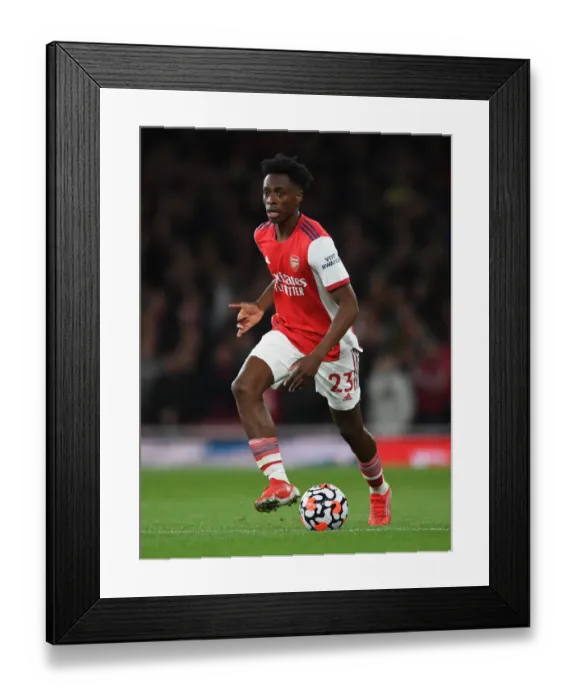 Framed Print : Arsenal's Albert Sambi Lokonga in Action during the Premier League 2021-22 Match against Aston Villa Framed Print : Arsenal's Albert Sambi Lokonga in Action during the Premier League 2021-22 Match against Aston Villa