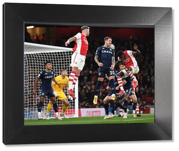 Thomas Partey Scores First Arsenal Goal: Arsenal 1-0 Aston Villa (Premier League 2021-22)