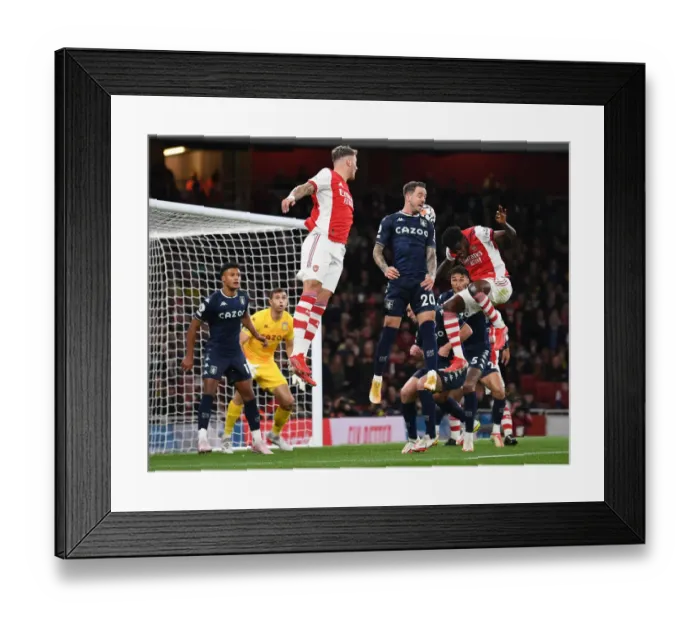 Framed Print : Thomas Partey Scores First Arsenal Goal: Arsenal 1-0 Aston Villa (Premier League 2021-22) Framed Print : Thomas Partey Scores First Arsenal Goal: Arsenal 1-0 Aston Villa (Premier League 2021-22)