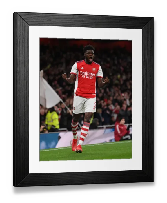 Framed Print : Partey Scores: Arsenal vs Aston Villa, Premier League 2021-22 Framed Print : Partey Scores: Arsenal vs Aston Villa, Premier League 2021-22