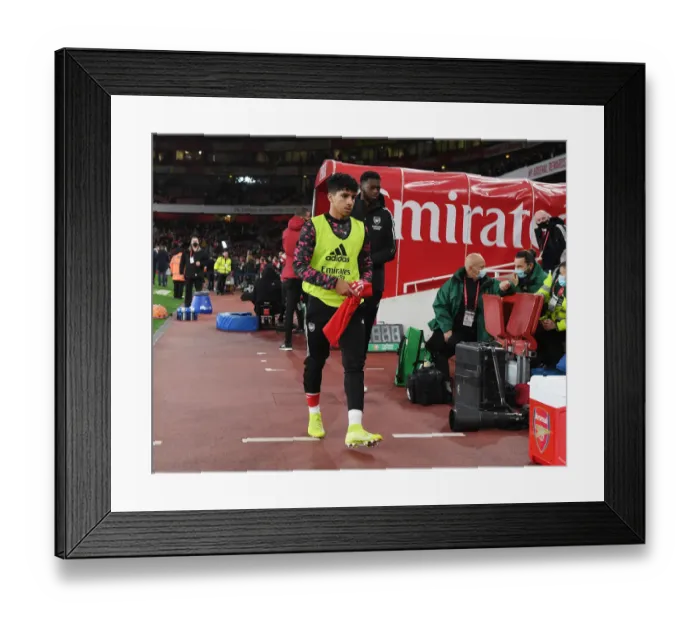Framed Print : Arsenal vs Leeds United: Carabao Cup Showdown at Emirates Stadium Framed Print : Arsenal vs Leeds United: Carabao Cup Showdown at Emirates Stadium