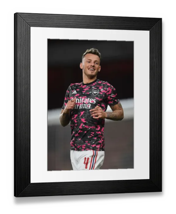 Framed Print : Arsenal vs Leeds United: Carabao Cup Showdown at Emirates Stadium