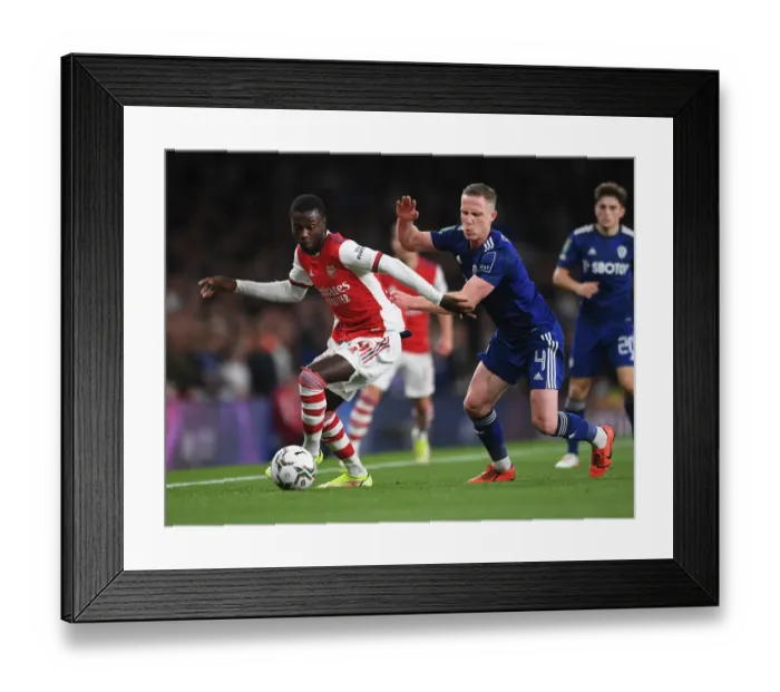 Framed Print : Arsenal vs Leeds United: Carabao Cup Showdown at Emirates Stadium Framed Print : Arsenal vs Leeds United: Carabao Cup Showdown at Emirates Stadium