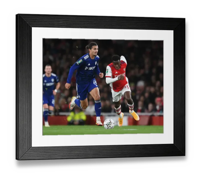 Framed Print : Arsenal vs Leeds United: Carabao Cup Showdown at Emirates Stadium Framed Print : Arsenal vs Leeds United: Carabao Cup Showdown at Emirates Stadium