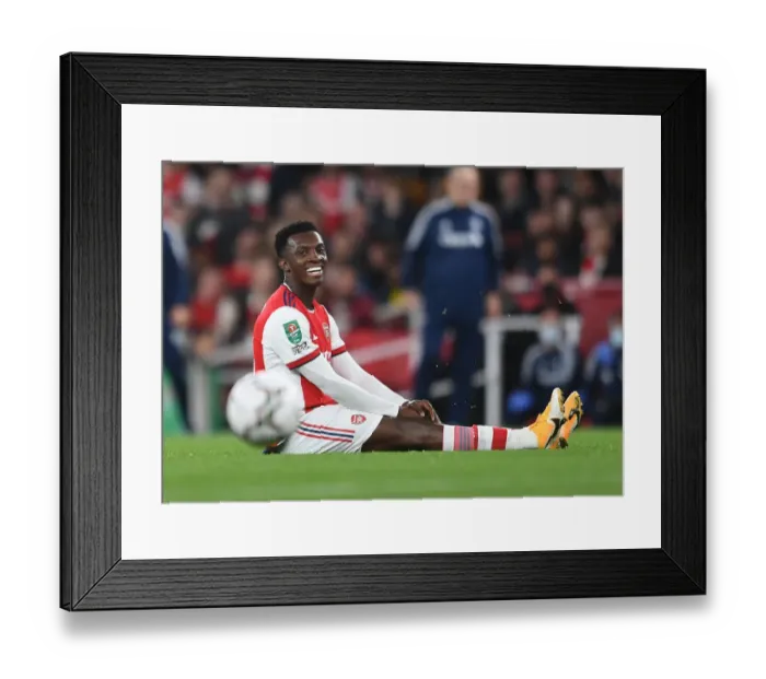 Framed Print : Arsenal vs Leeds United: Carabao Cup Showdown at Emirates Stadium