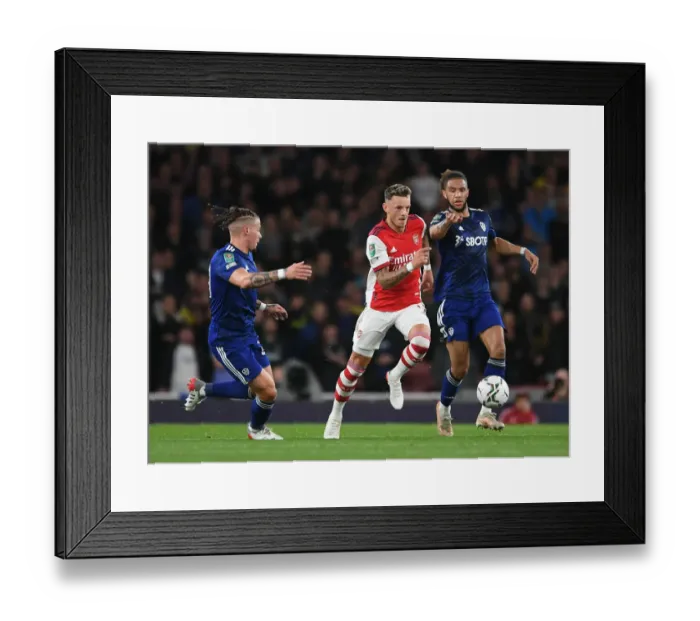 Framed Print : Arsenal vs Leeds United: Carabao Cup Showdown at Emirates Stadium Framed Print : Arsenal vs Leeds United: Carabao Cup Showdown at Emirates Stadium